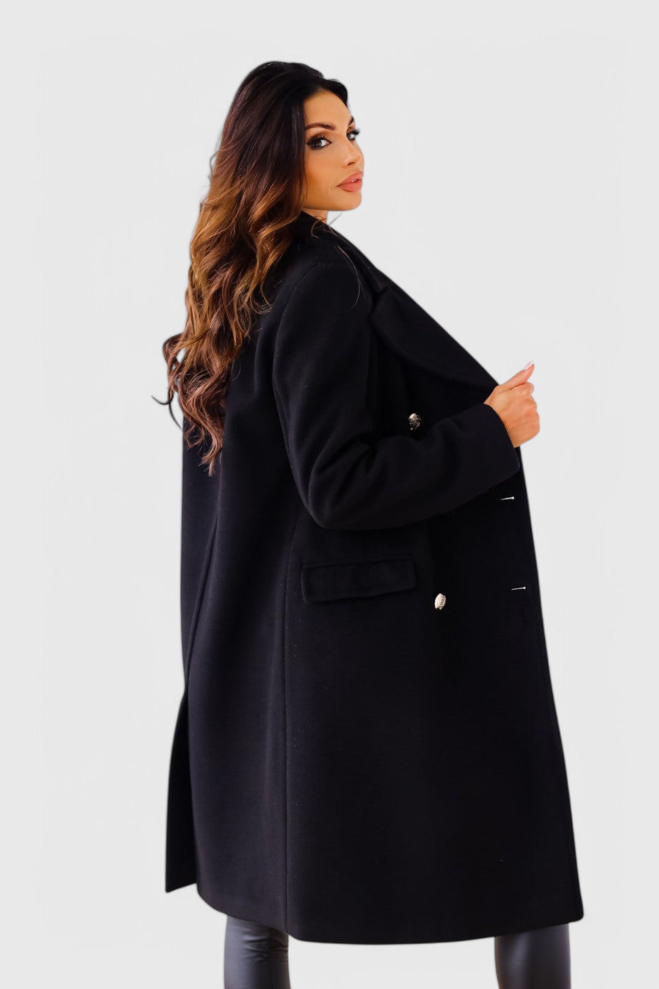 Daniela | Abrigo de Lana Cruzado