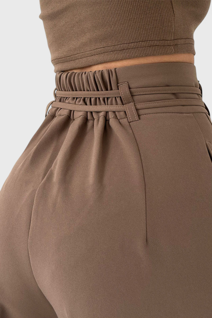 Celine | Pantalón Palazzo con Cordón
