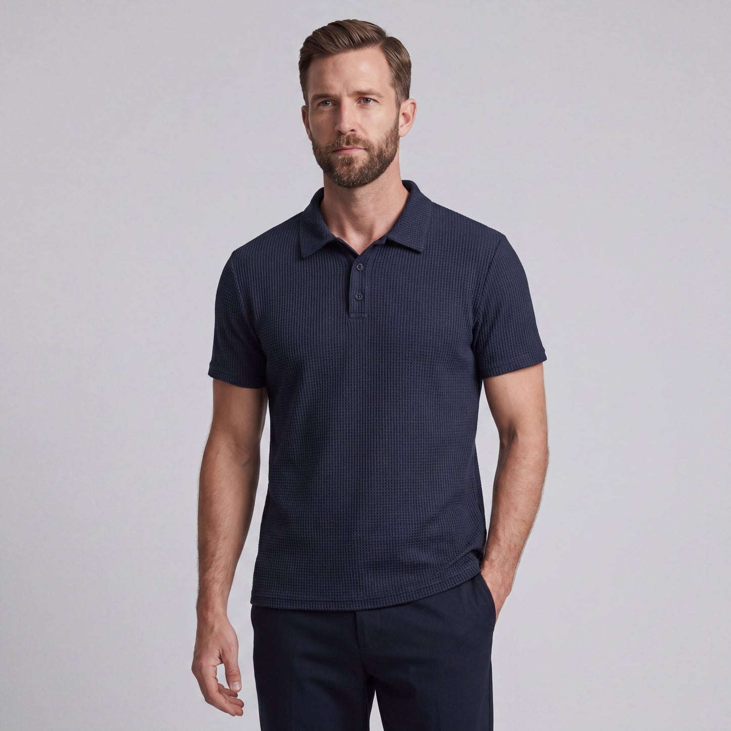 BRUNO |  Polo Premium de Punto Elástico