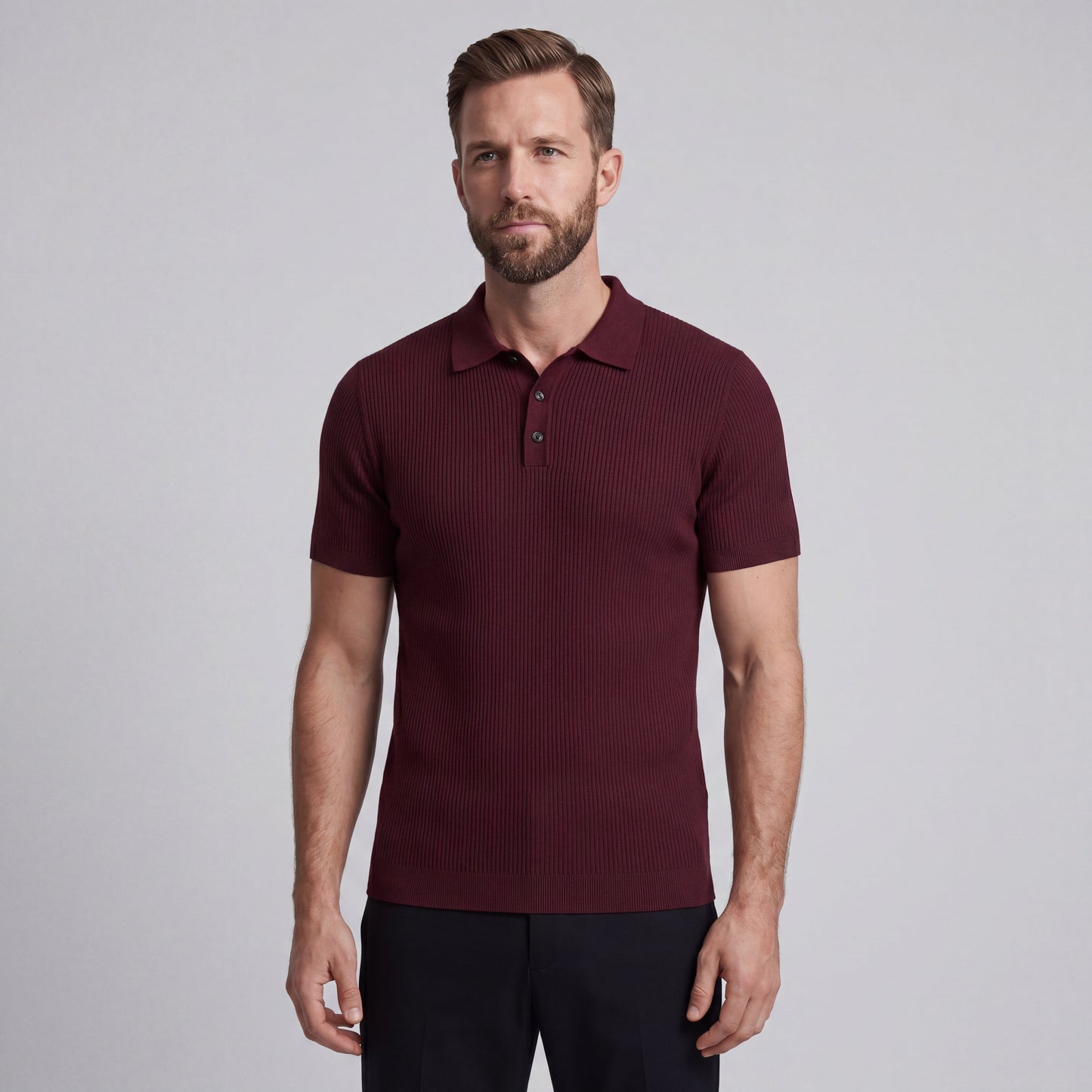 BRUNO |  Polo Premium de Punto Elástico