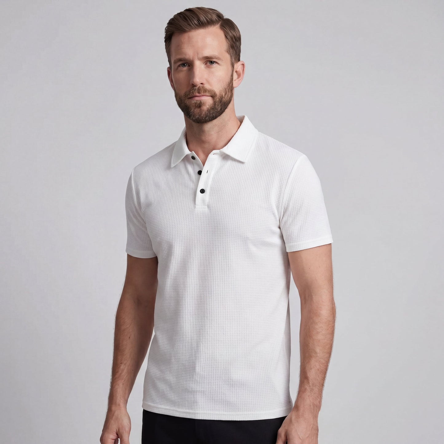 BRUNO |  Polo Premium de Punto Elástico