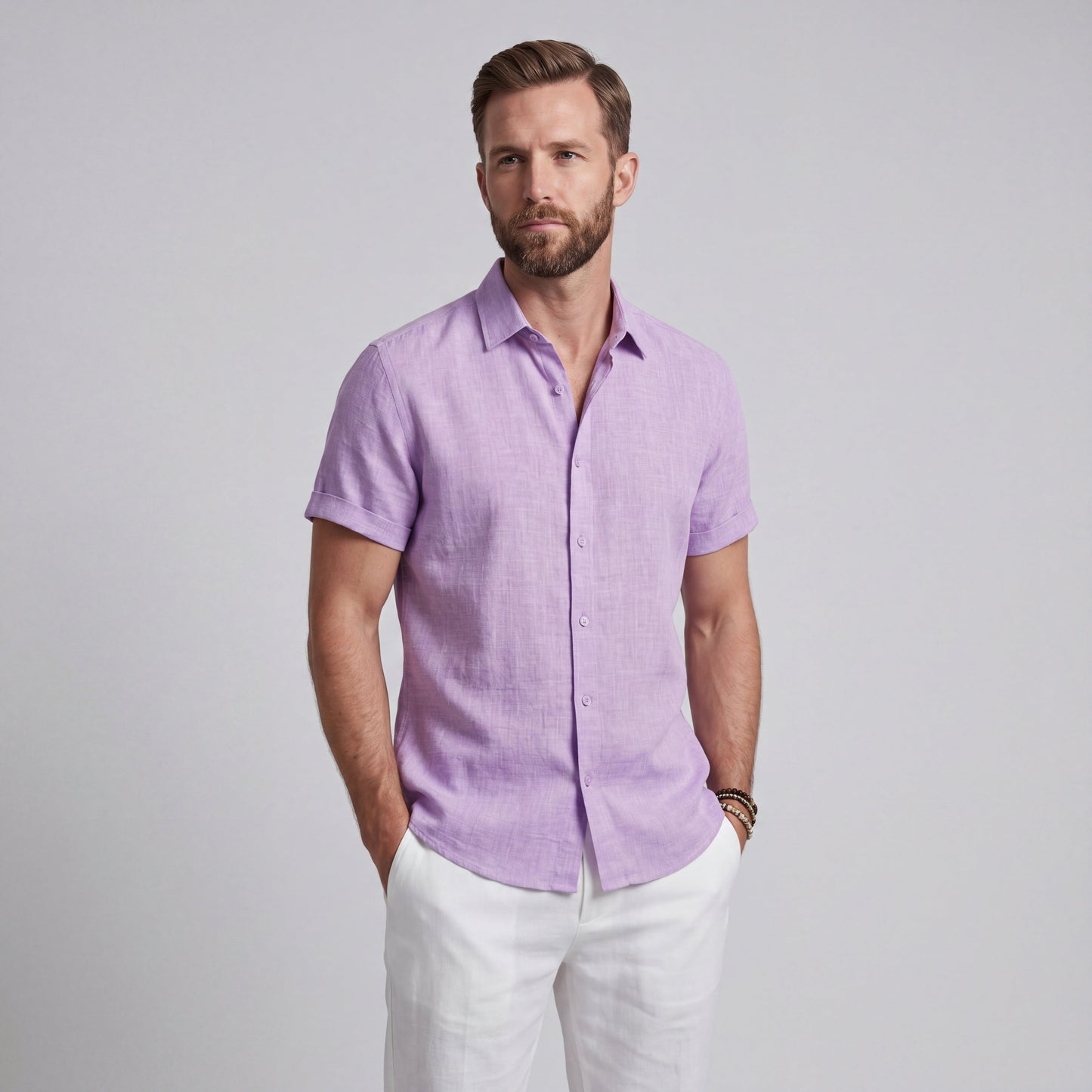 Bruno | Camisa Premium de Algodón y Lino