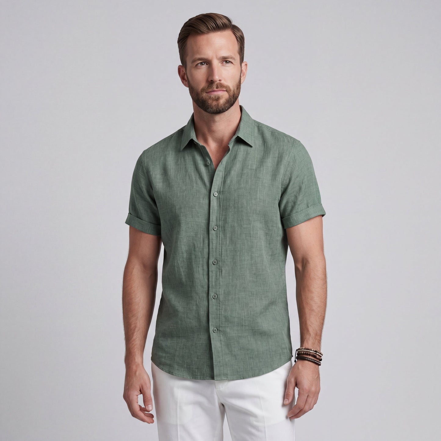 Bruno | Camisa Premium de Algodón y Lino