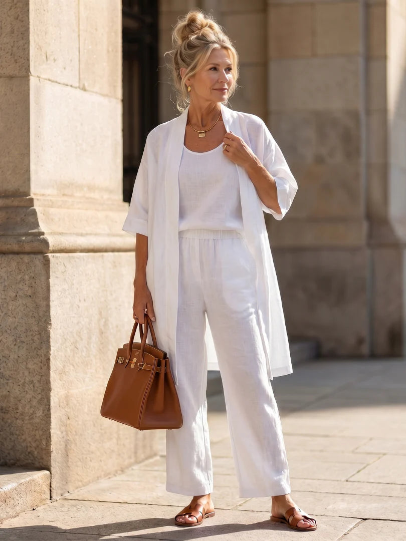 Conjunto de lino ligero |