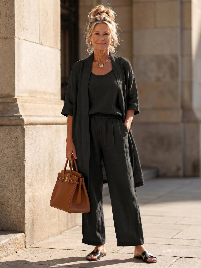 Conjunto de lino ligero |