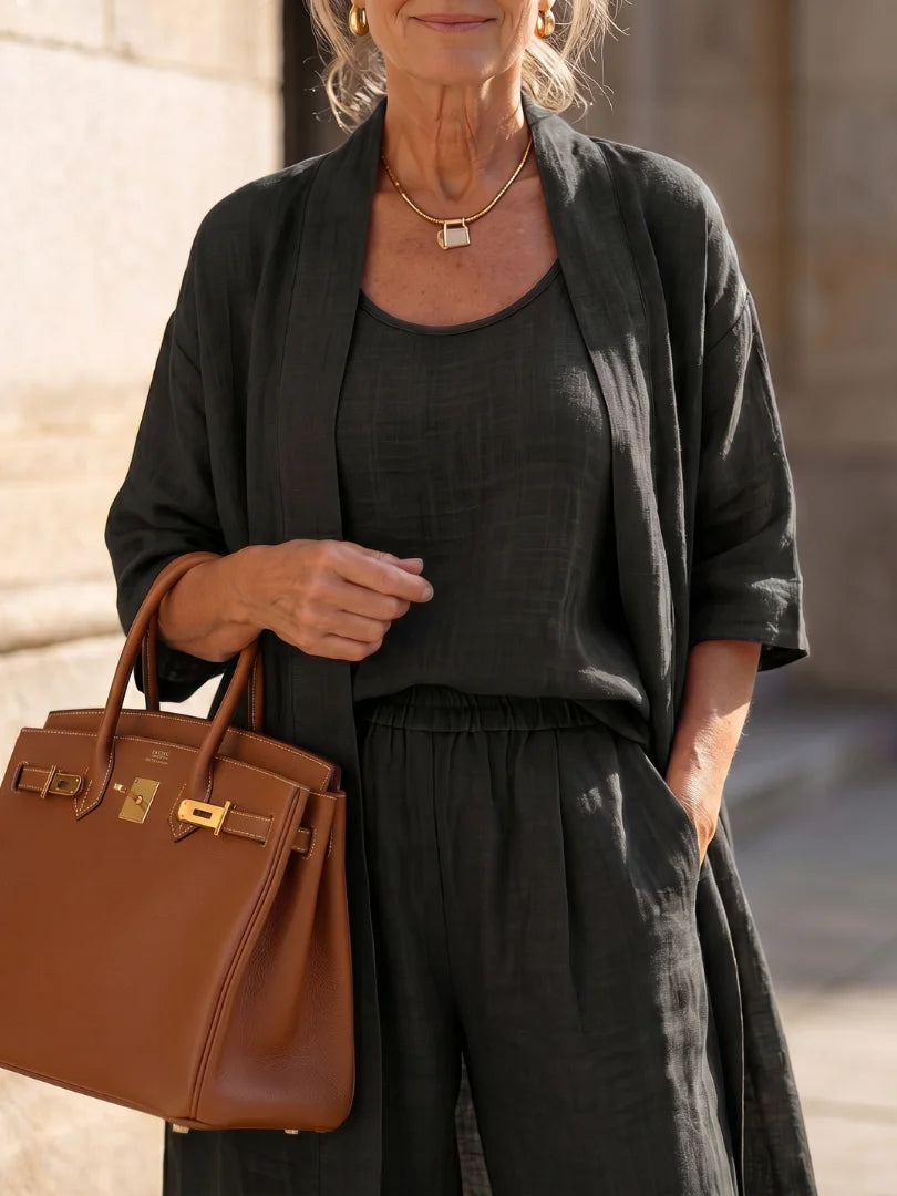 Conjunto de lino ligero |
