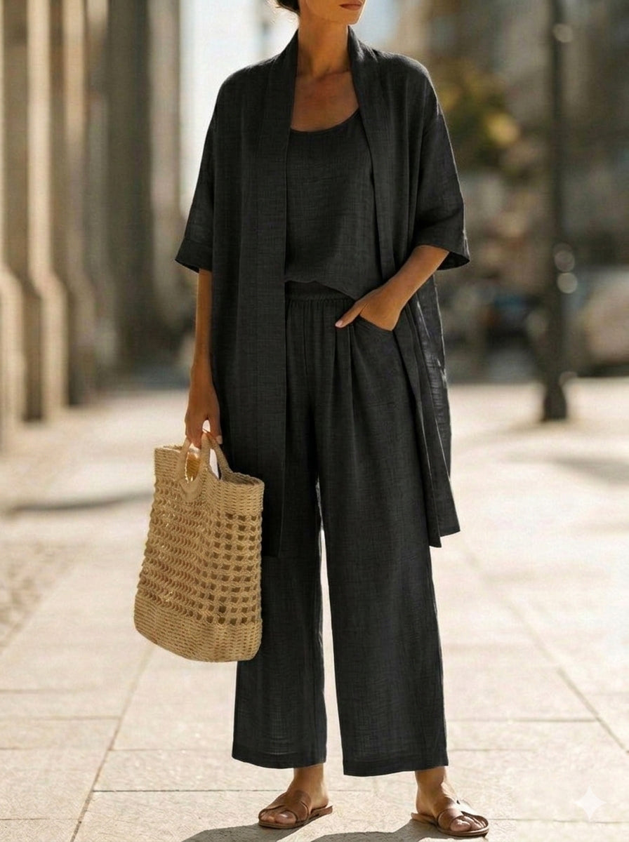 Conjunto de lino ligero |
