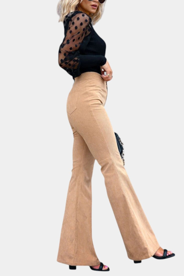 Colette | Pantalón Palazzo de Terciopelo