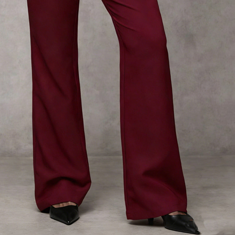 Louise | Pantalón de Vestir Acampanado