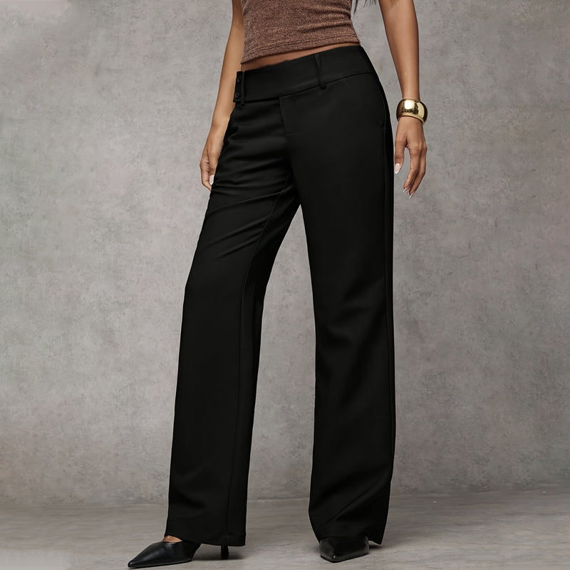 Louise | Pantalón de Vestir Acampanado